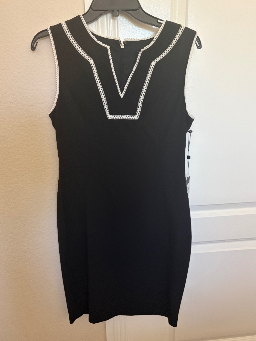 Tommy Hilfiger dress, black and white, size 8, new with tags